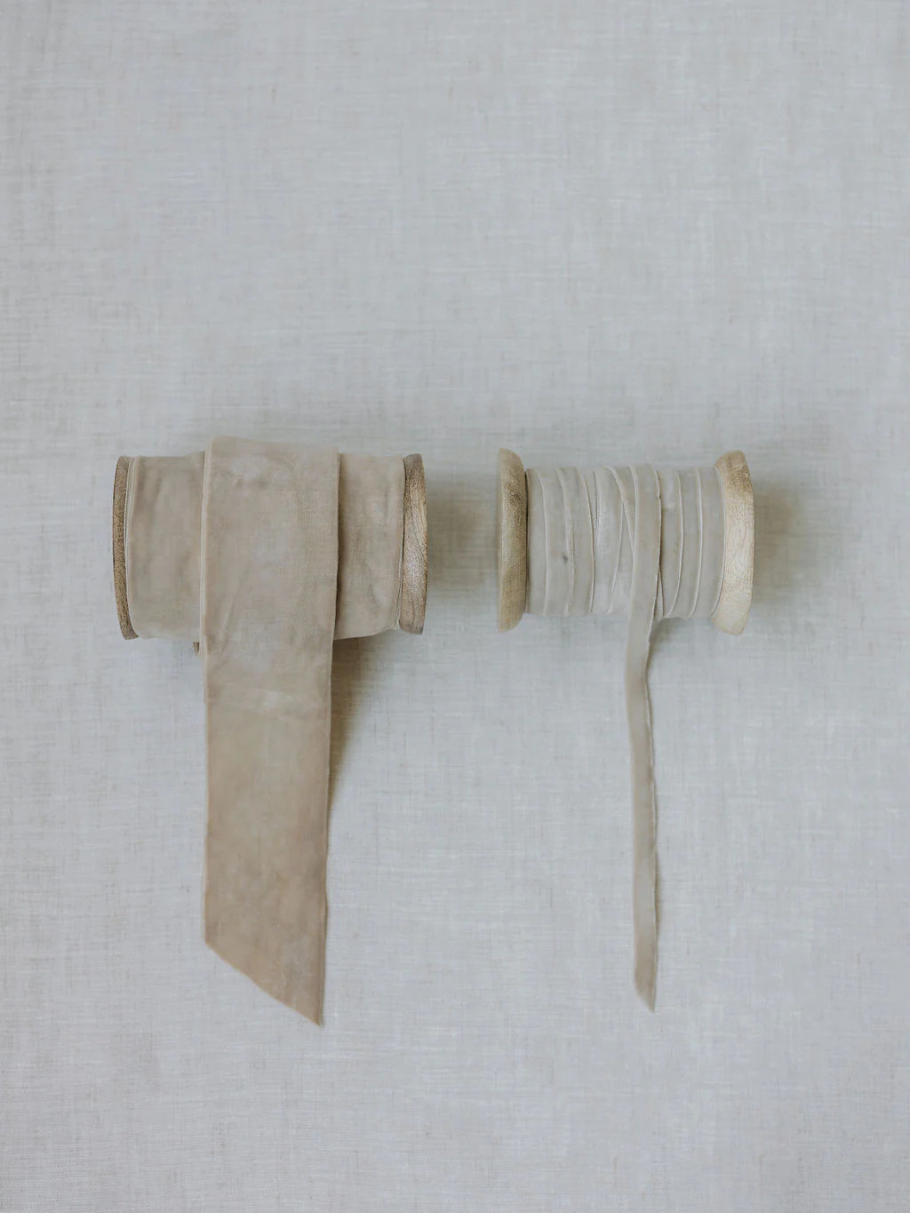 Hand Dyed Velvet Ribbon 10yds per spool - Set of 2 | CG Hunter