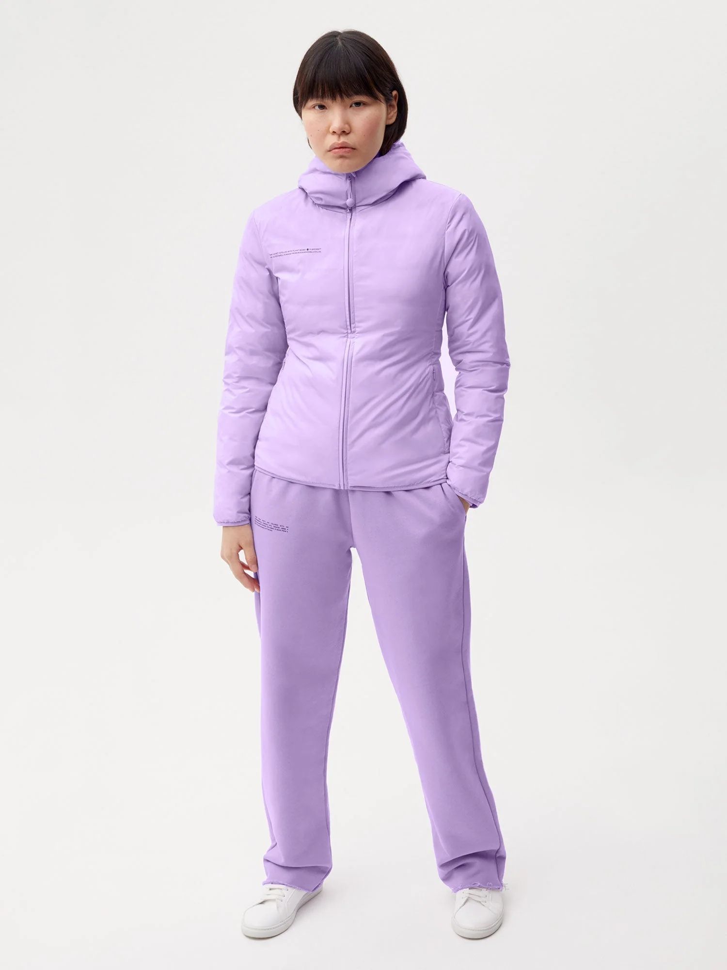 Women's FLWRDWN™ Lite Puffer Jacket—orchid purple | The Pangaia (EU, UK, AUS)