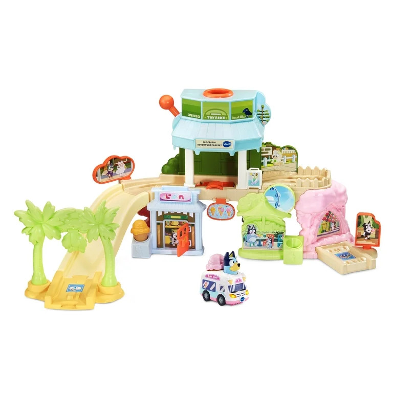 VTech Bluey Ice Cream Adventure Playset for Toddlers and Preschoolers | Walmart (US)