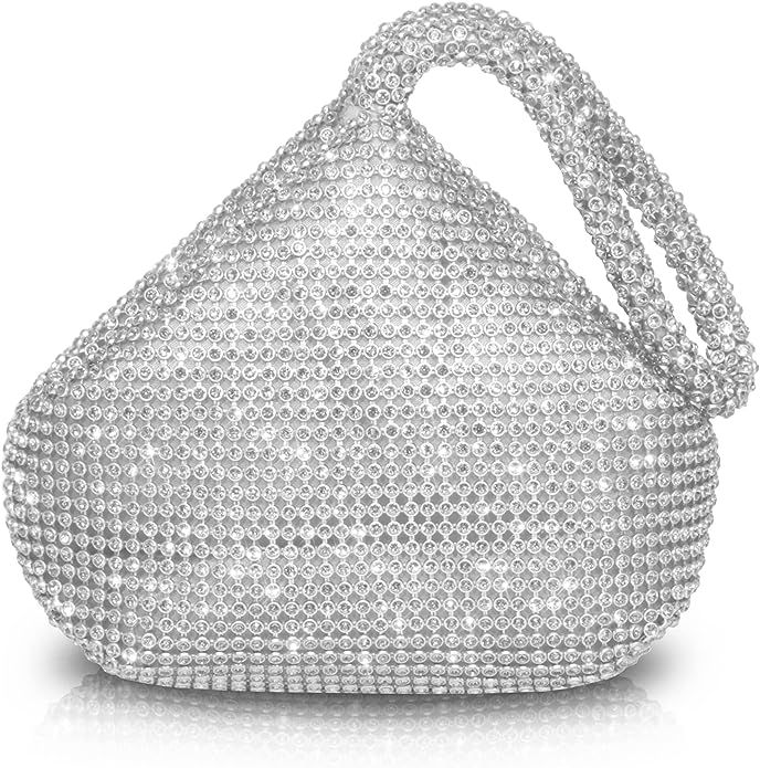 AOYUNHUI Hand Bags Purses for Women Rhinestone Bag for Women Clutch Purses for Women for Wedding ... | Amazon (US)