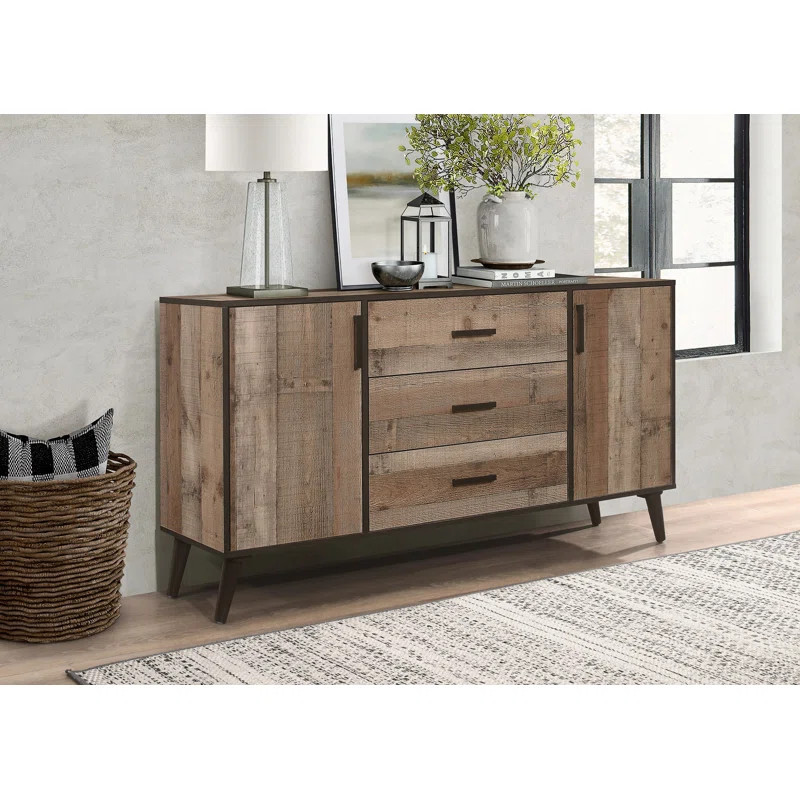 Artem 59.1'' Wide 3 Drawer Sideboard | Wayfair North America
