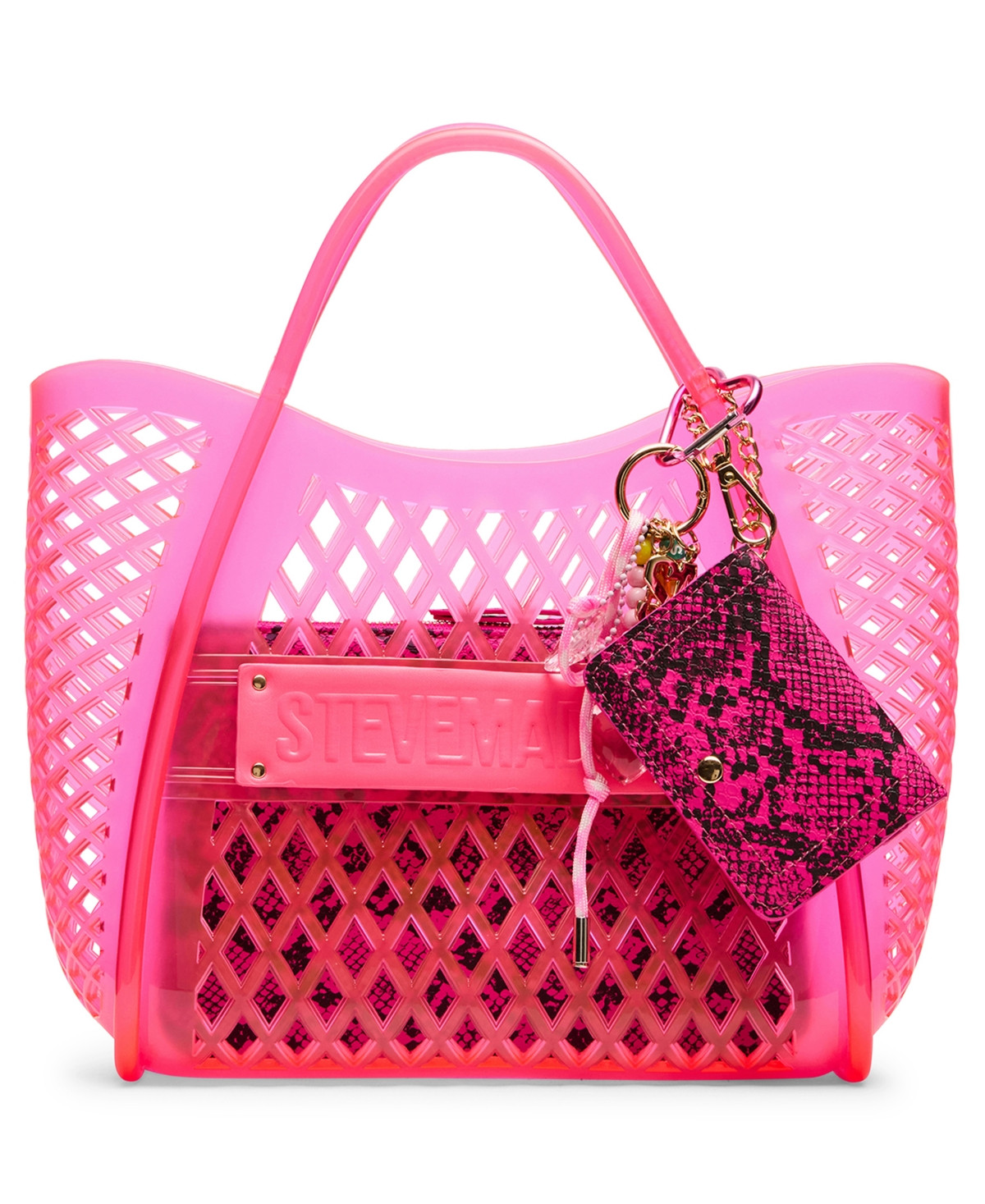 Steve Madden Bjuicyy Medium Tote Bag - Pink | Macy's