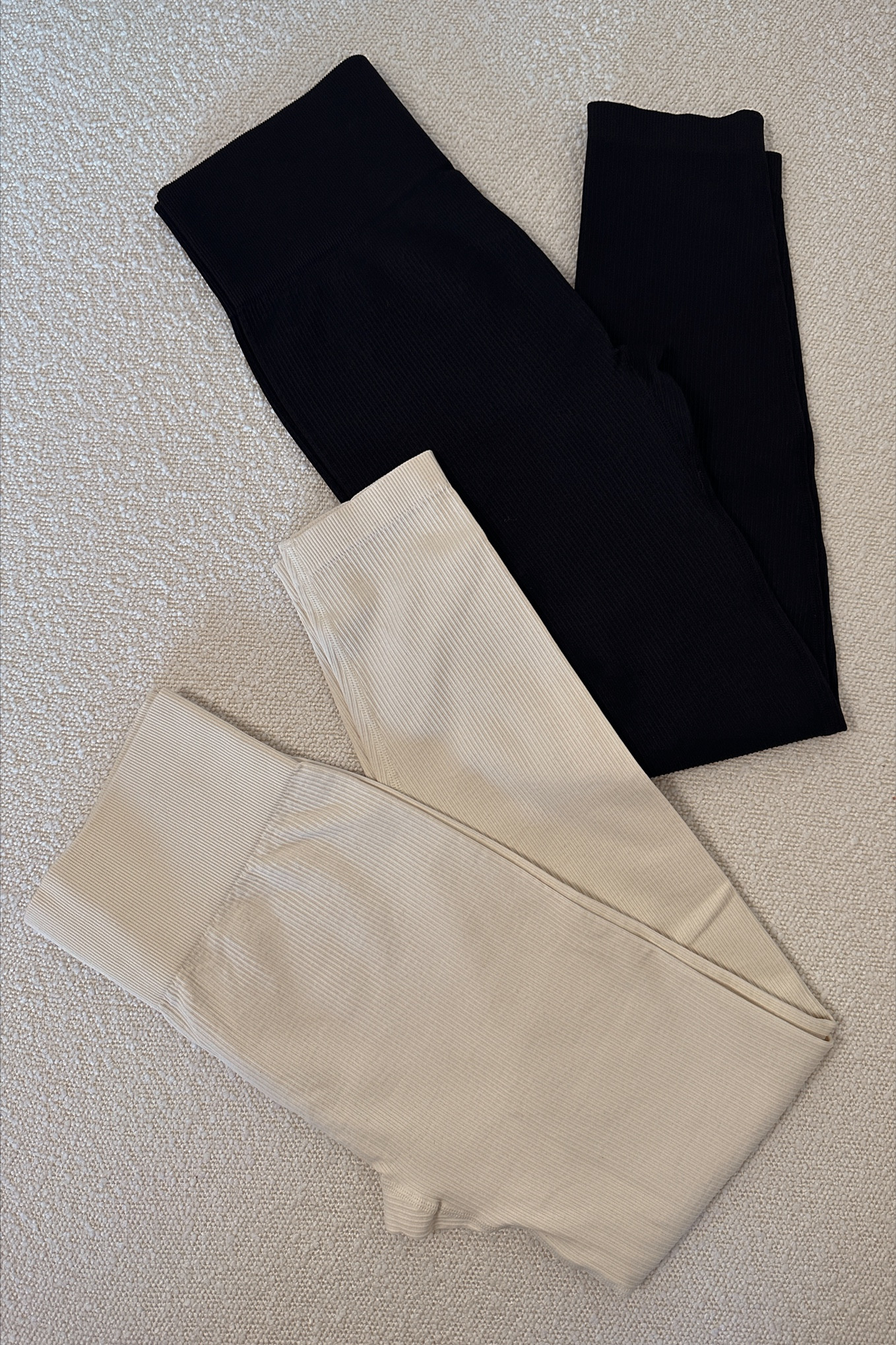 Amazon Legging find! These come in a pack of two! I love how they are ribbed & have a band at the top to suck everything in! If you are tall I would recommend sizing up for length! I’ve noticed leggings run short with this brand! 

#LTKSeasonal #LTKunder50 #LTKFind