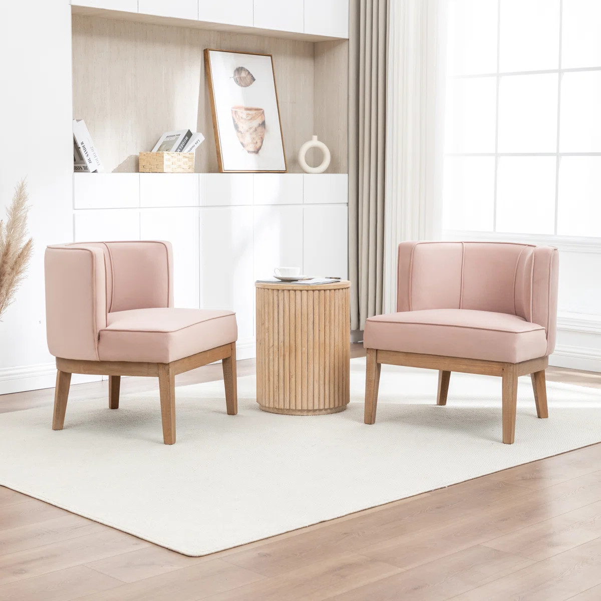 Karoll Upholstered Barrel Chair | Wayfair North America
