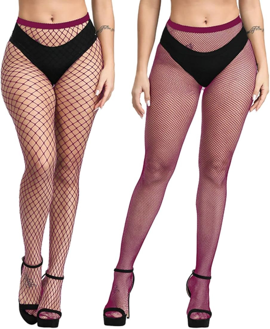 Benefeet Sox Womens Fishnet Tights Gothic Fishnet Stockings Sexy High Waist Fishnets Girls Sheer ... | Amazon (US)