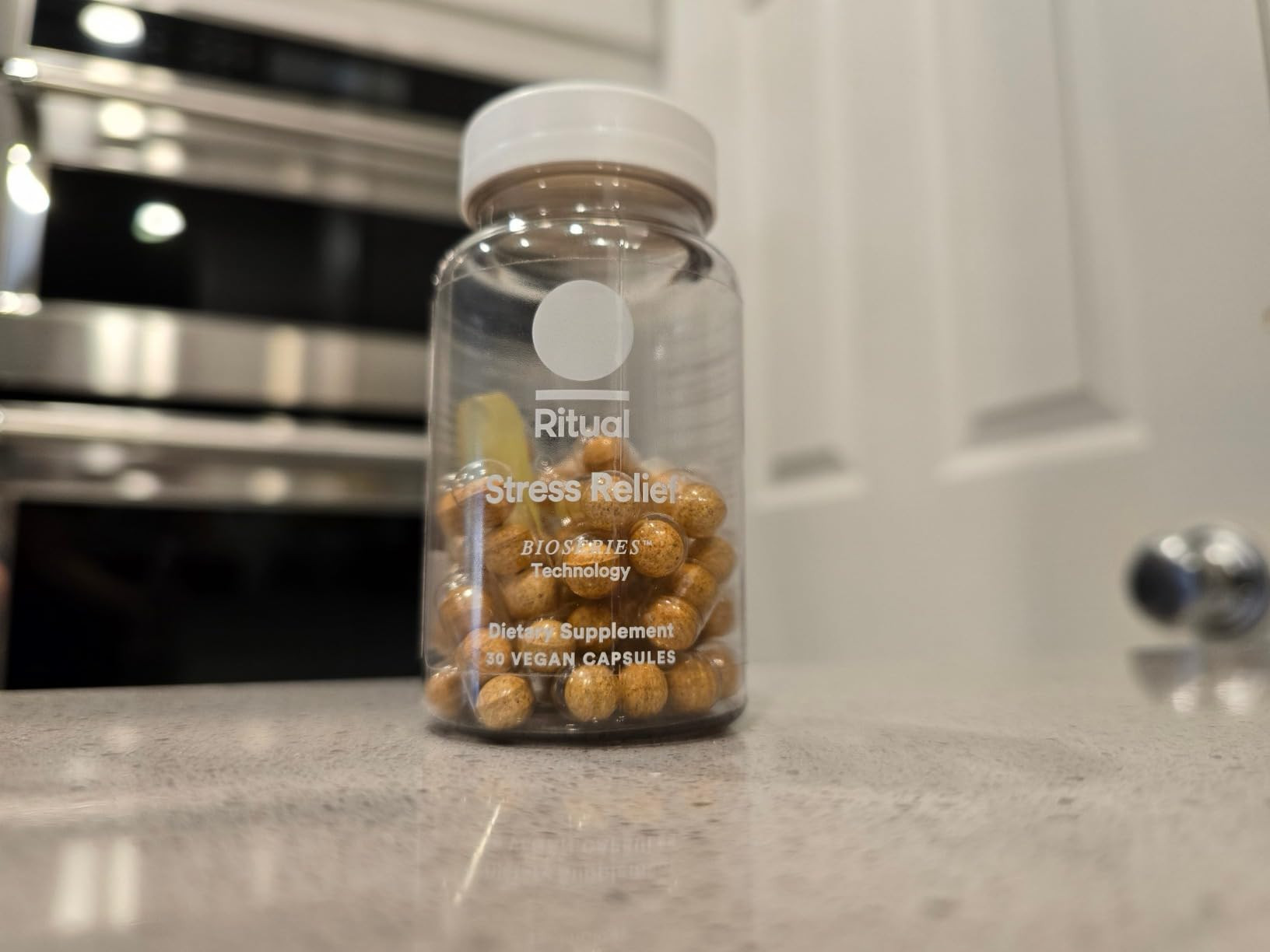 Ritual Stress Relief Supplement BioSeries with 8-Hour Release Support (Shoden® Ashwagandha, Sunt... | Amazon (US)