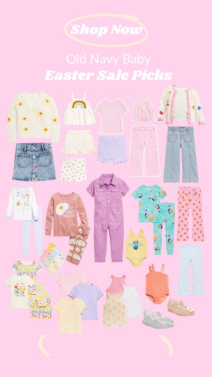 Old navy Easter sale picks! 

#LTKBaby #LTKKids #LTKSaleAlert