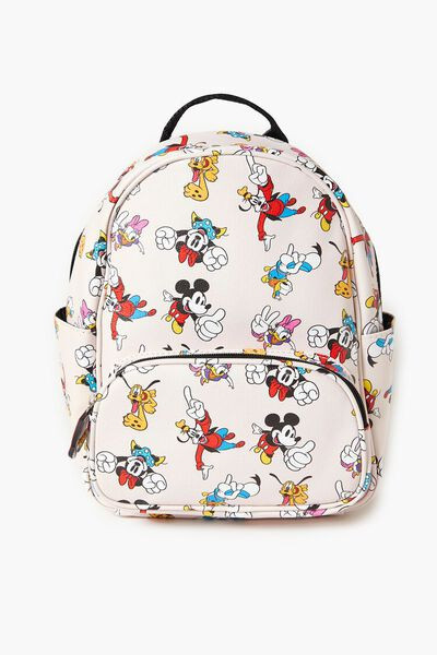 Mickey Mouse & Friends Print Backpack | Forever 21 (US)