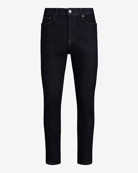 Slim Dark Wash Temp Control Hyper Stretch Jeans | Express
