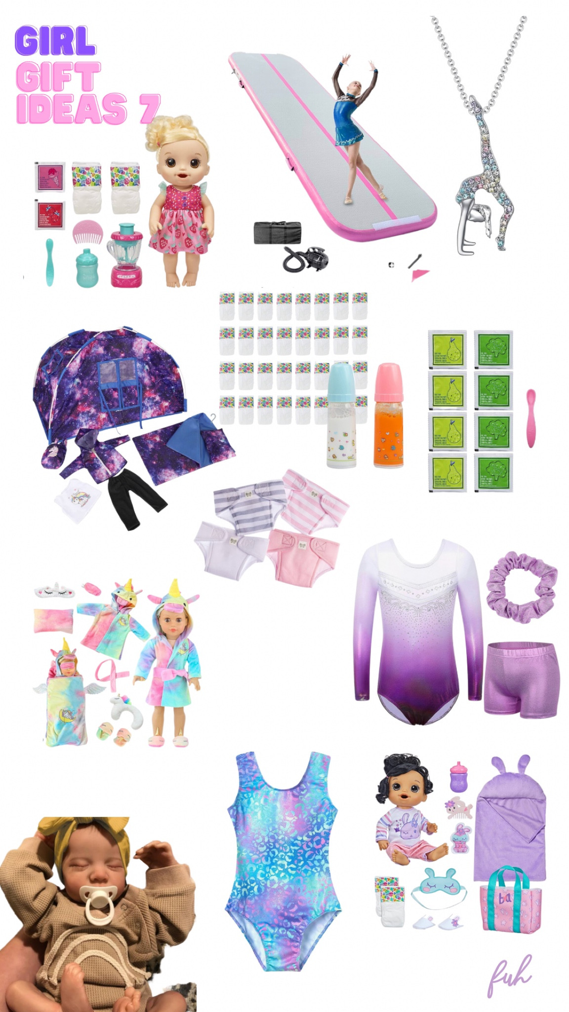 7 year old gymnastics babydoll obsessed girl birthday, gift ideas for a girl

#LTKparties #LTKfamily #LTKkids