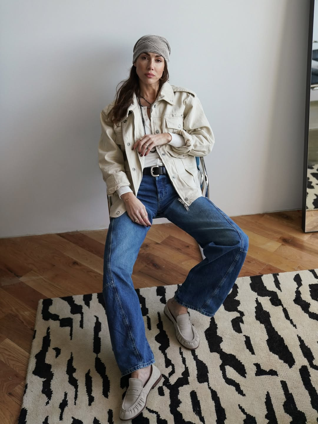 Casual denim jeans and a lightweight jacket outfit. 

 #LTKdayinmylife #LTKootd #LTKTravel