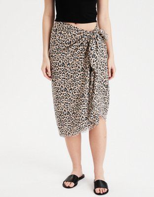 AE Leopard Sarong | American Eagle Outfitters (US & CA)