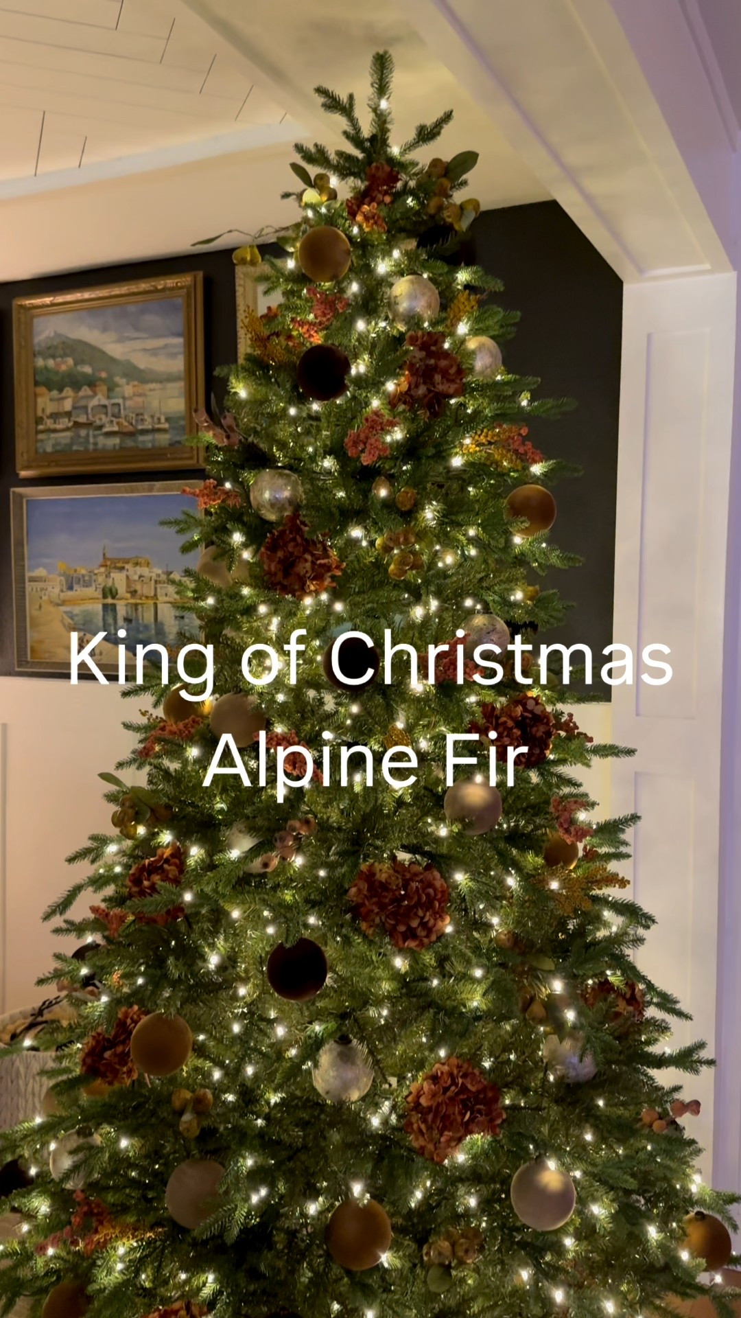 There’s nothing better than a cozy Christmas tree! I love my Alpine Fir from @kingofchristmas They honestly have the best trees! 

#LTKHoliday #LTKGiftGuide