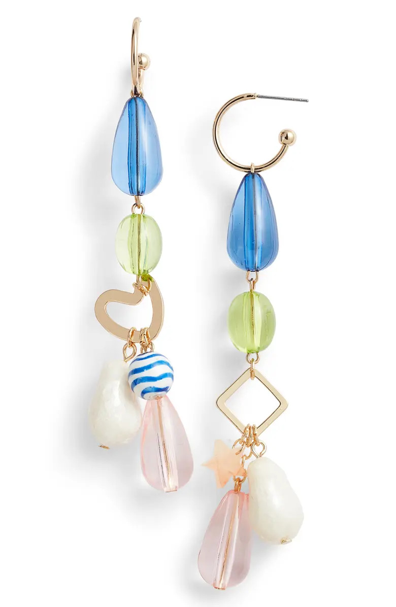 Asymmetric Linear Drop Earrings | Nordstrom