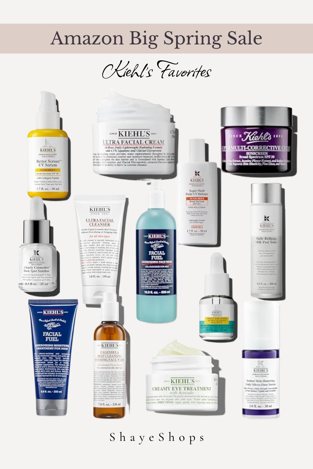 Skincare sale inspiration featuring Kiehl’s favorites included in the Amazon Big Spring Sale. A great time to refresh your routine with trusted, effective essentials.
Kiehl’s skincare sale, Amazon Big Spring Sale beauty, Amazon skincare deals, Kiehl’s products, skincare routine essentials, beauty sale finds, hydrating skincare, dermatologist skincare brands, affordable luxury skincare, skincare deals Amazon
#AmazonSpringSale #KiehlsSkincare #SkincareDeals #AmazonBeautyFinds #BeautyInspo #SkincareRoutine #GlowingSkin #SelfCareEssentials #BeautyFinds #kiehls 

 #LTKmorningroutine #LTKselfcare #LTKBeauty