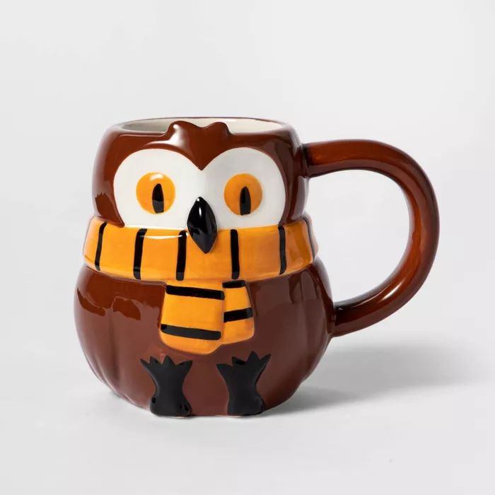 13oz Earthenware Owl Mug - Hyde &#38; EEK! Boutique&#8482; | Target