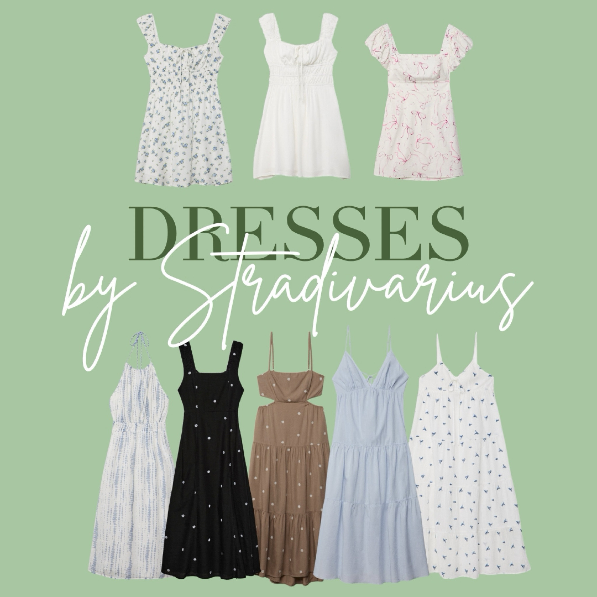 DRESSE BY STRADIVARIUS 🥰