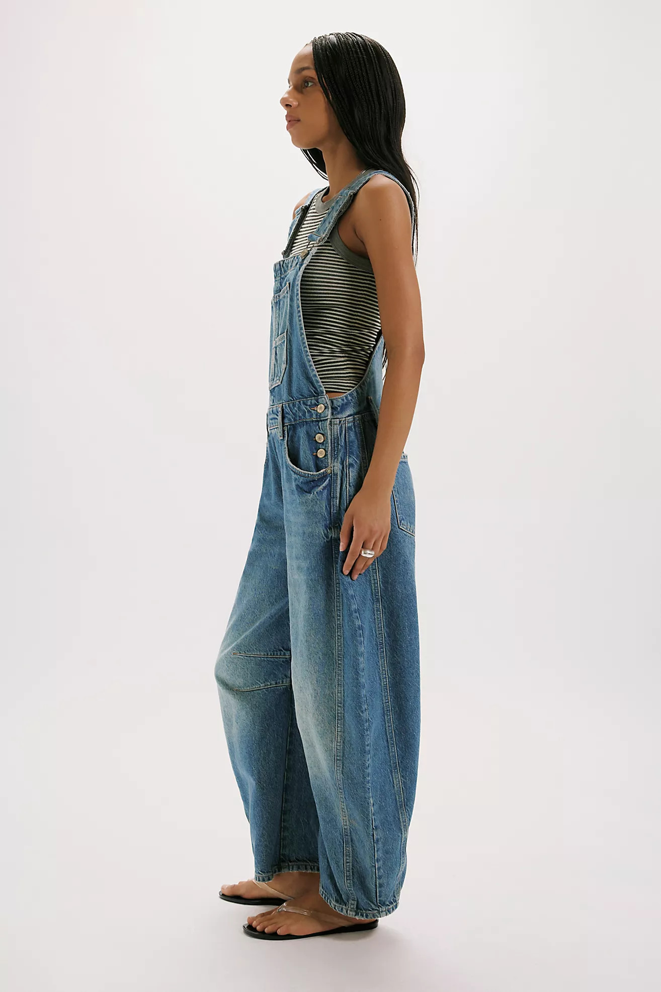 We The Free Good Luck Barrel Overalls | Free People (Global - UK&FR Excluded)