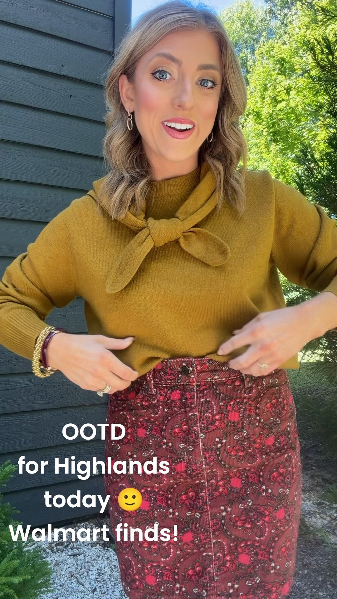 Walmart fashion is SO good right now! This Walmart sweater + printed skirt combo has the prettiest colors and details for fall. 😍 I love the tie-neck detail on the sweater paired with this gorgeous patterned skirt—it looks so elevated while still being an affordable Walmart outfit! These are two Walmart fashion finds you can mix and match so many ways all season long. 🤎✨

#WalmartFashion #WalmartFinds #WalmartStyle #WalmartOutfit #AffordableFashion #FallFashion #FallOutfitIdeas #WalmartNewArrivals #AffordableStyle

#LTKootd #LTKPetite