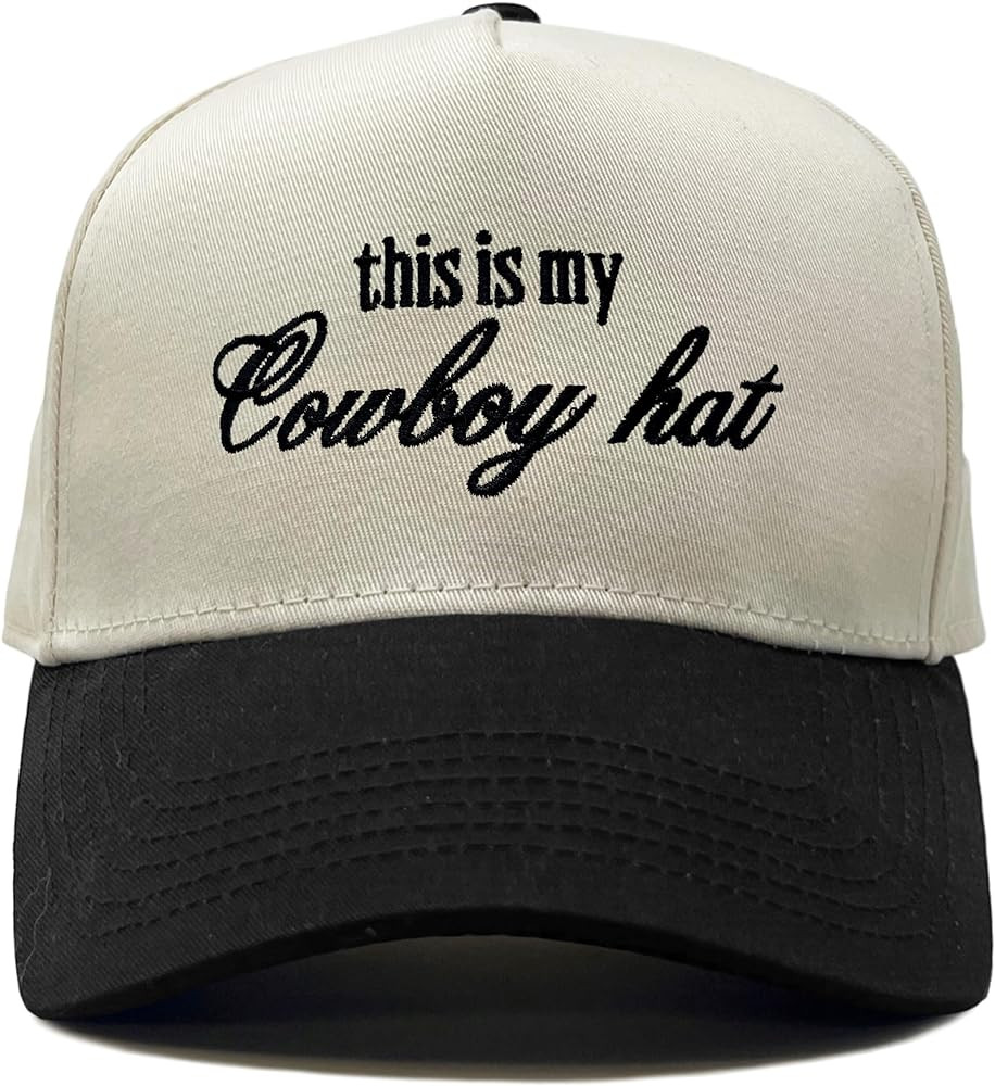 Funky Junque Vintage Canvas Snapback Hat - Adjustable 2 Tone Cap for Men Women - Put It On My, Co... | Amazon (US)