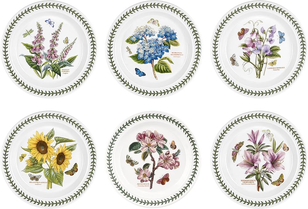 Portmeirion Botanic Garden Dinner Plates, Set of 6 | Amazon (CA)