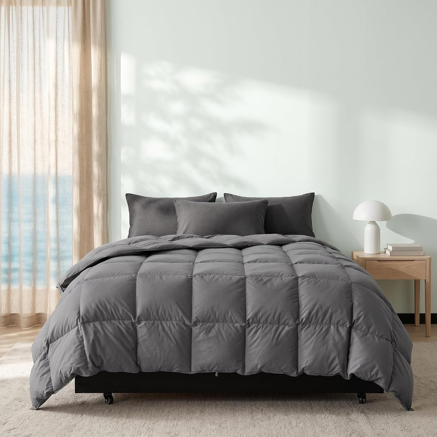 Hotel Collection Oversized King Duvet Insert,Feathers Down Fiber Comforter | Amazon (US)