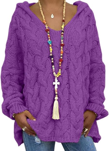 Just ordered this gorgeous sweater. It comes in about 20 colors! Says it’s oversized so I sized down. I’ll keep you posted on it when it arrives! 

#sweaters #winterstyle #winterfashion #cozy #sweaterweather 

#LTKstyletip #LTKfindsunder50 #LTKMostLoved