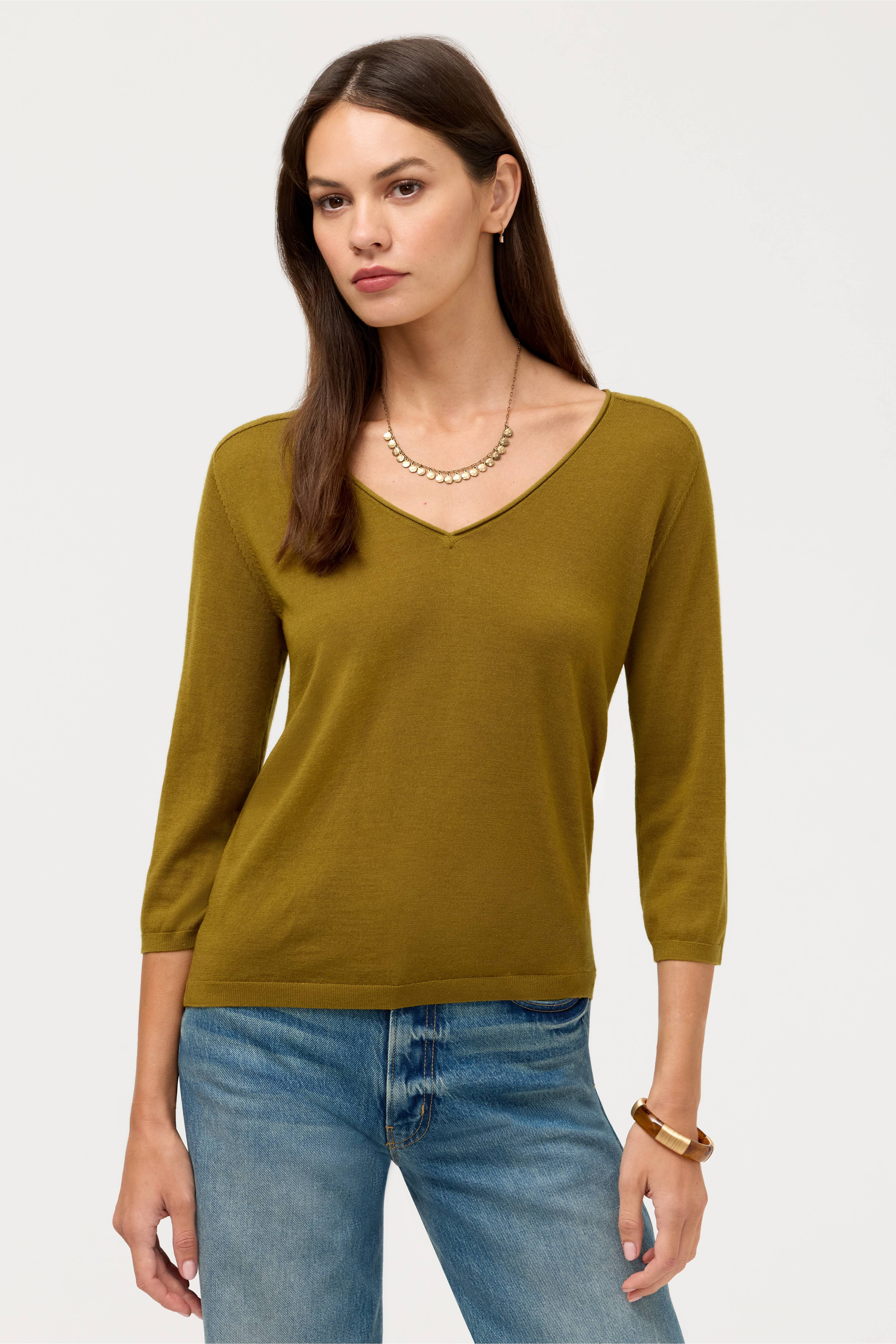 MERINO SUPER FINE WOOL SWEATER | Johnny Was