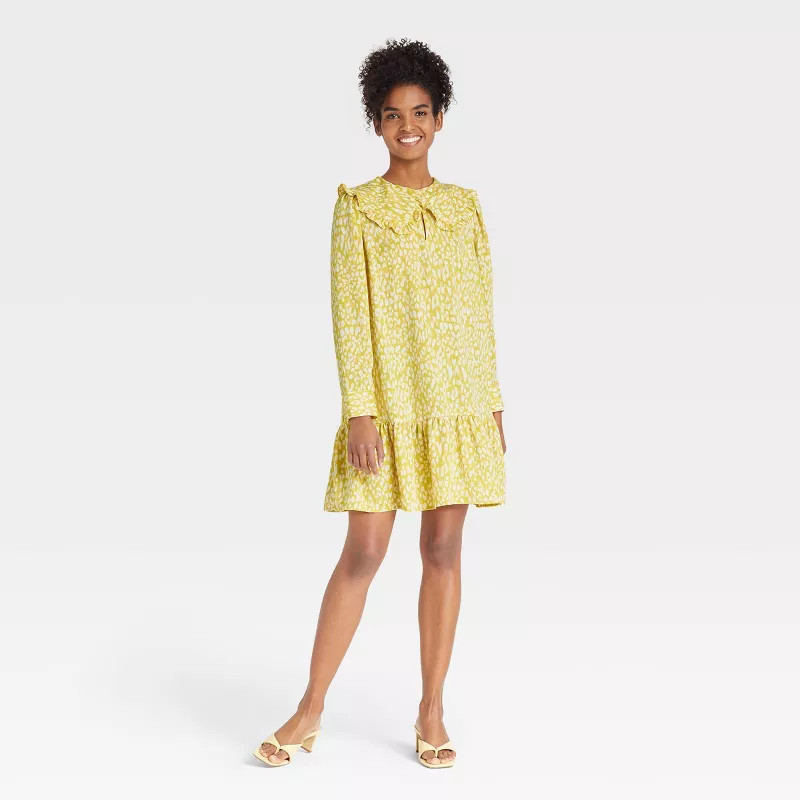 Women's Puff Long Sleeve Dress - Who What Wear™ | Target