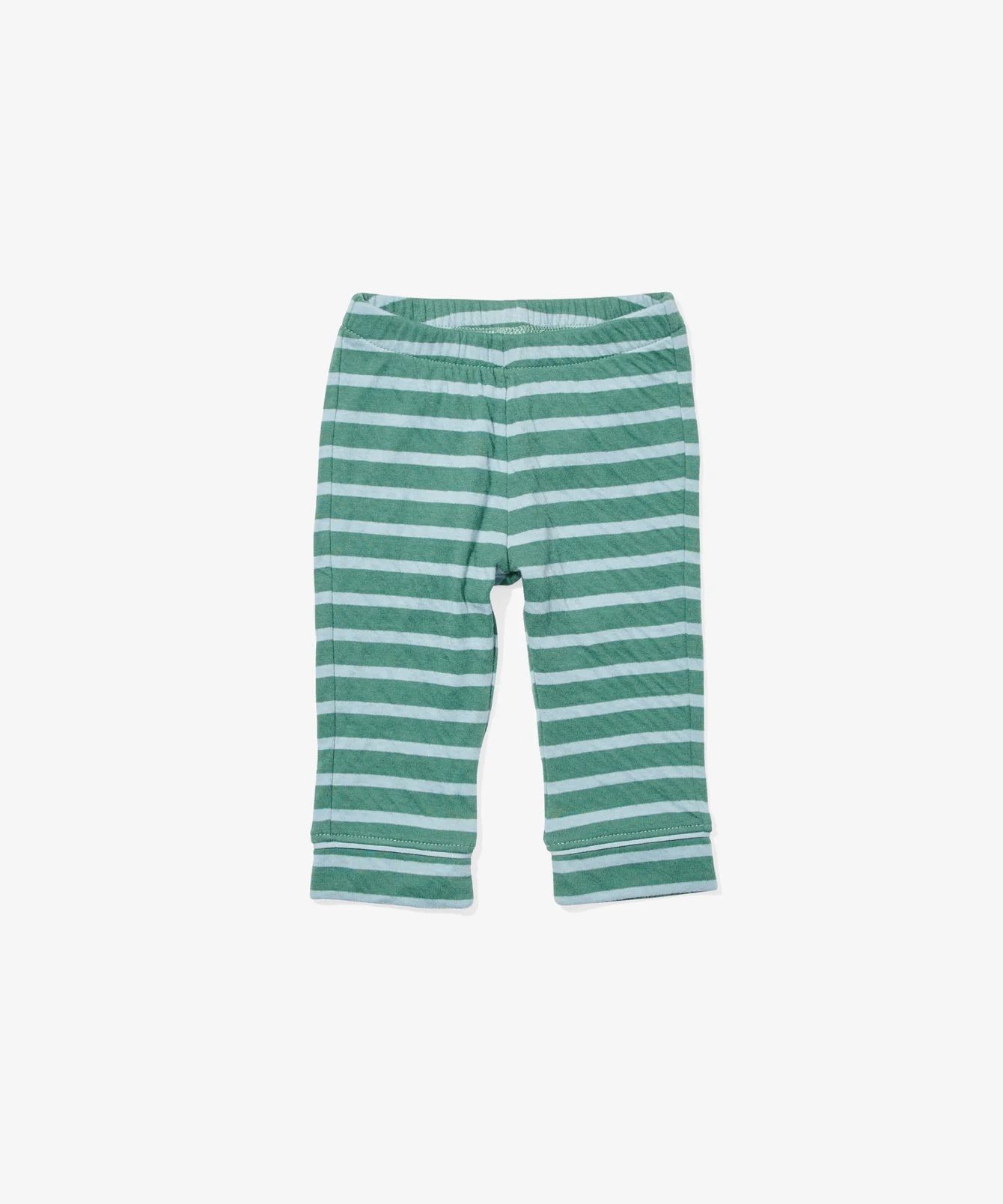 Forest Stripe Float Jersey Baby Leggings | Oso & Me | Oso & Me