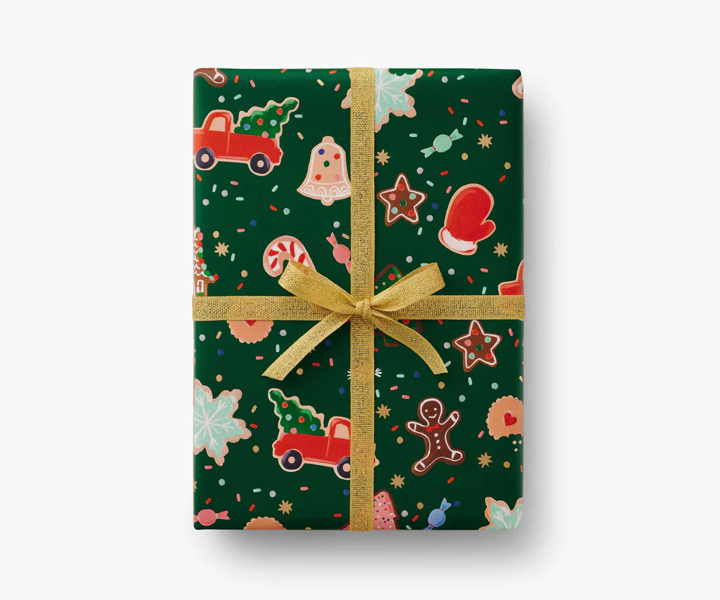 Holiday Wrapping Roll - Christmas Cookies | Rifle Paper Co.