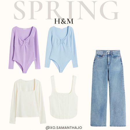 These jeans are the most flattering jeans especially for short curvy girls! Size up if in between sizes! They have a tiny bit of stretch & don’t stretch out during the day! 

Body suits - lilac - wide leg jeans for short girls - flattering jeans - curvy girl jeans - h&m- jeans under $40 affordable spring outfits 

#LTKFind #LTKunder50 #LTKstyletip