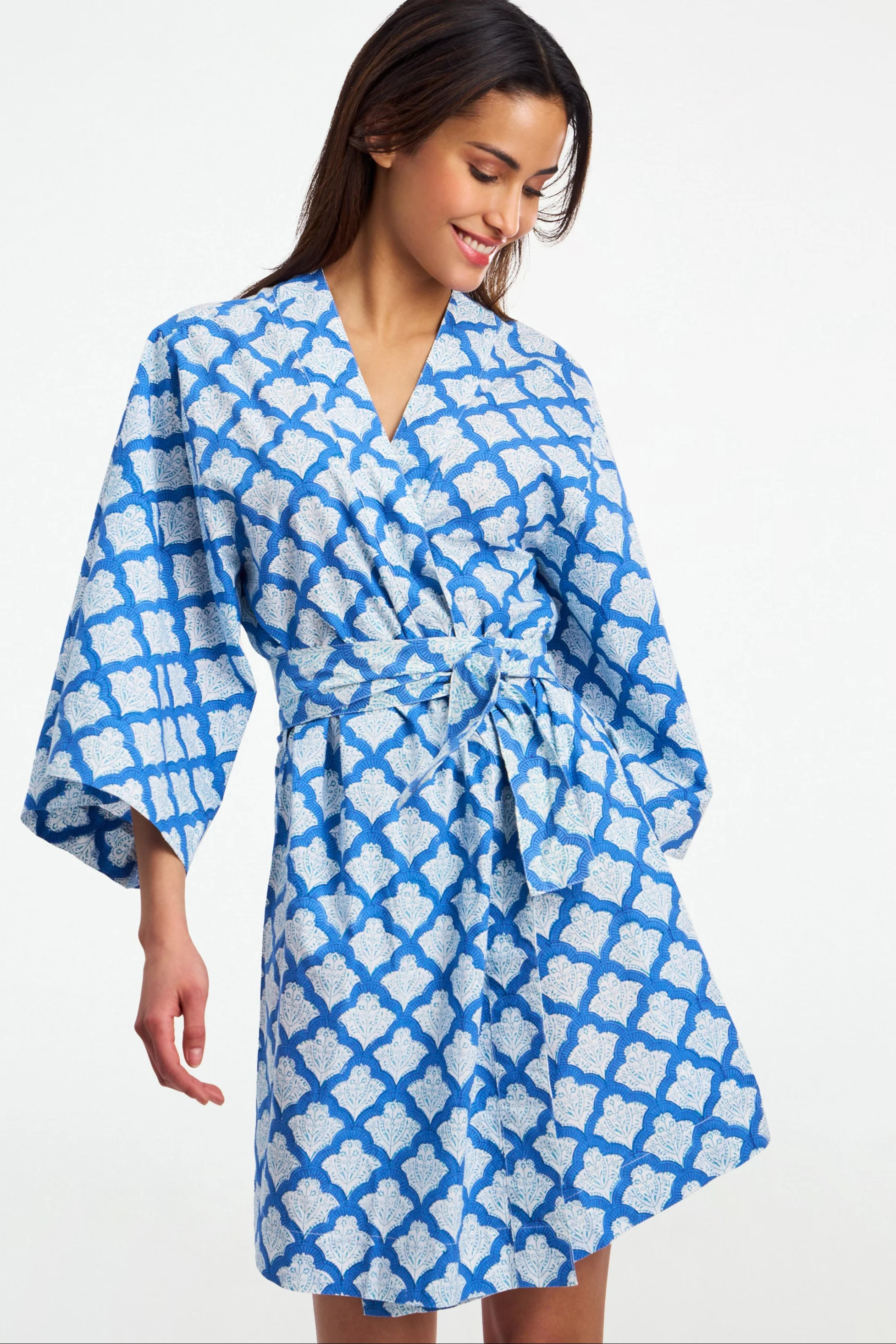 Jemina Kimono BLUE / ONE SIZE | Roller Rabbit
