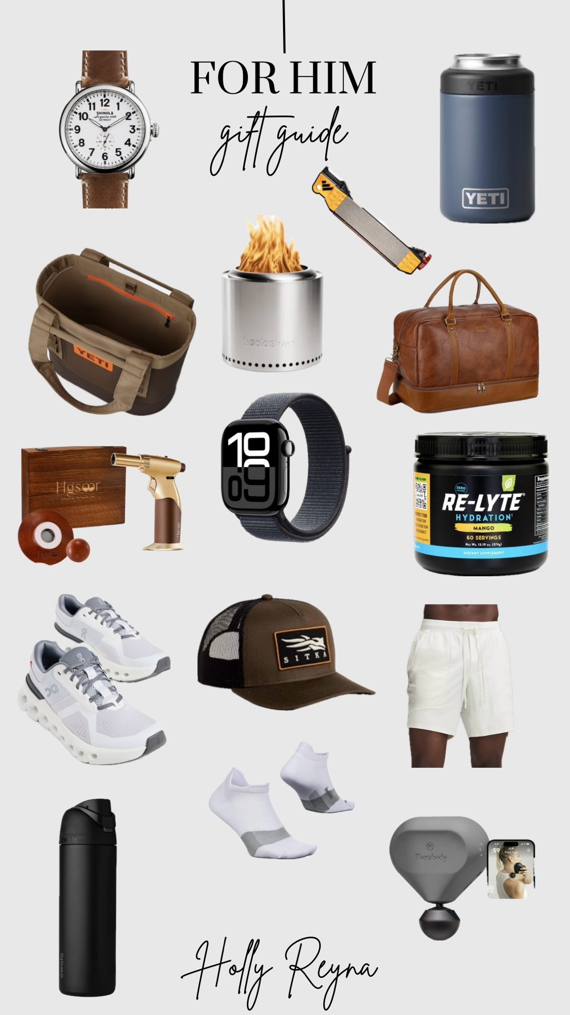 Gift Guide for him. The hardest person to shop for and I’ve got some really good items on this gift idea collage for him! 

Christmas gift ideas for husband or boyfriend. 

#LTKHoliday #LTKSeasonal #LTKGiftGuide