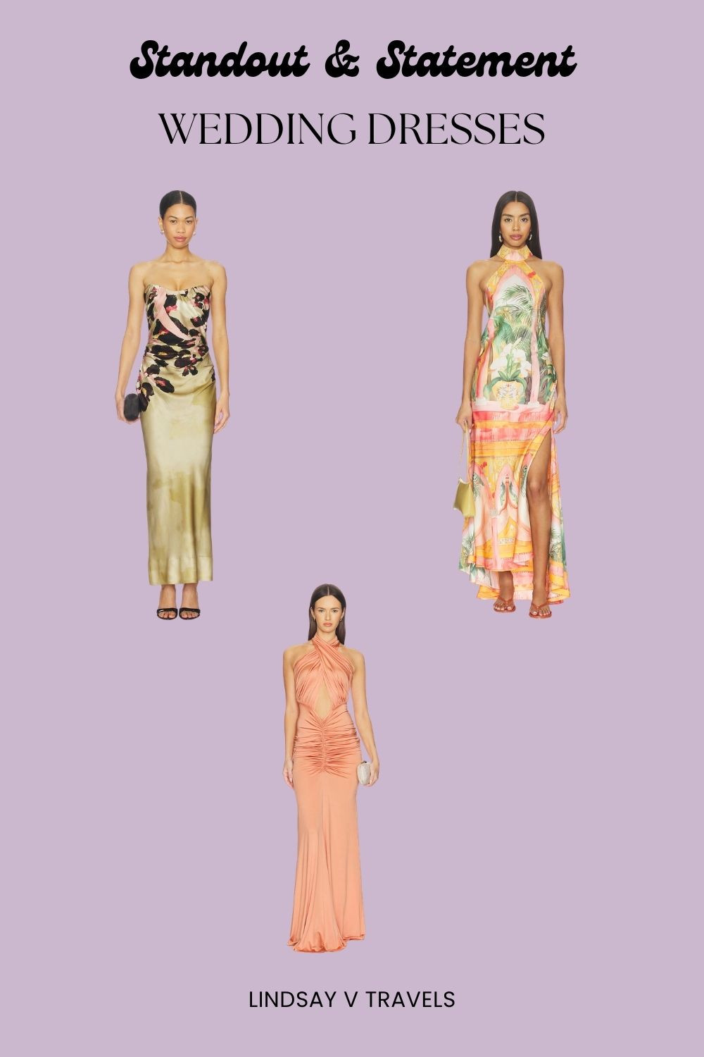 Turn heads in a wedding guest dress that makes an entrance. ✨ From bold colors to unique silhouettes, these statement styles are made to stand out. 

 #LTKSeasonal #LTKTravel #LTKWedding