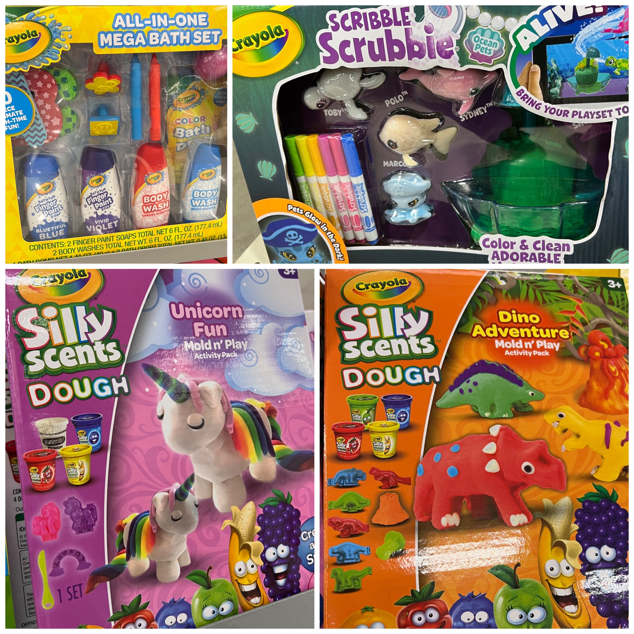 CRAYOLA • CHRISTMAS GIFT IDEAS • SILLY SCENTS DOUGH • SCRIBBLE SCRUBBIE • BATH TOYS • TODDLER • KIDS • TOYS 

#LTKkids #LTKHolidaySale #LTKGiftGuide