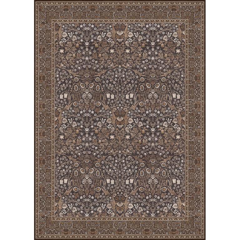 BERTHMEER 5'x7' Area Rugs for Living Room Bedroom Dining Room Farmhouse Kitchen Office Oriental V... | Walmart (US)