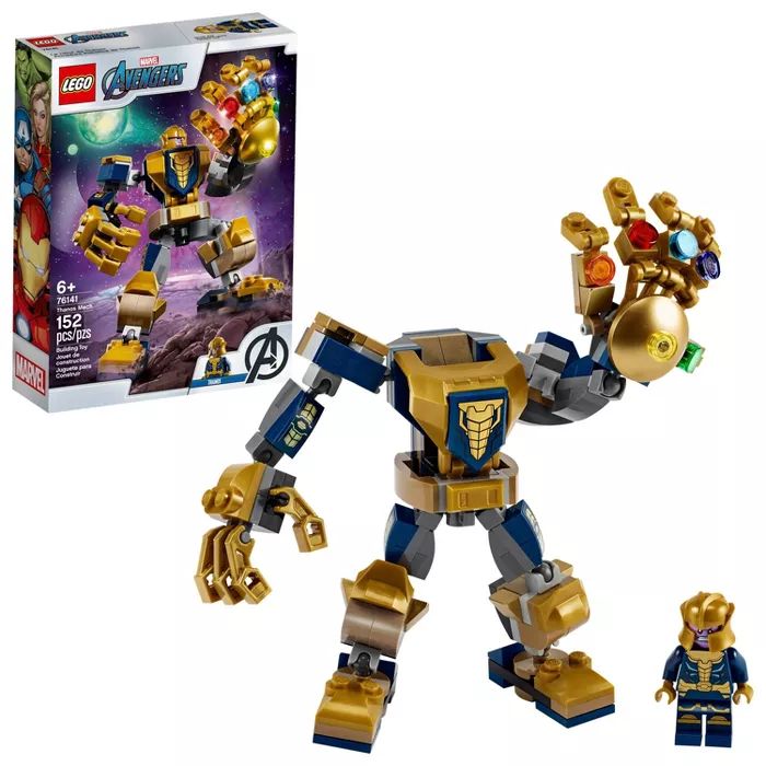 LEGO Marvel Avengers Thanos Mech Cool Action Building Toy 76141 | Target
