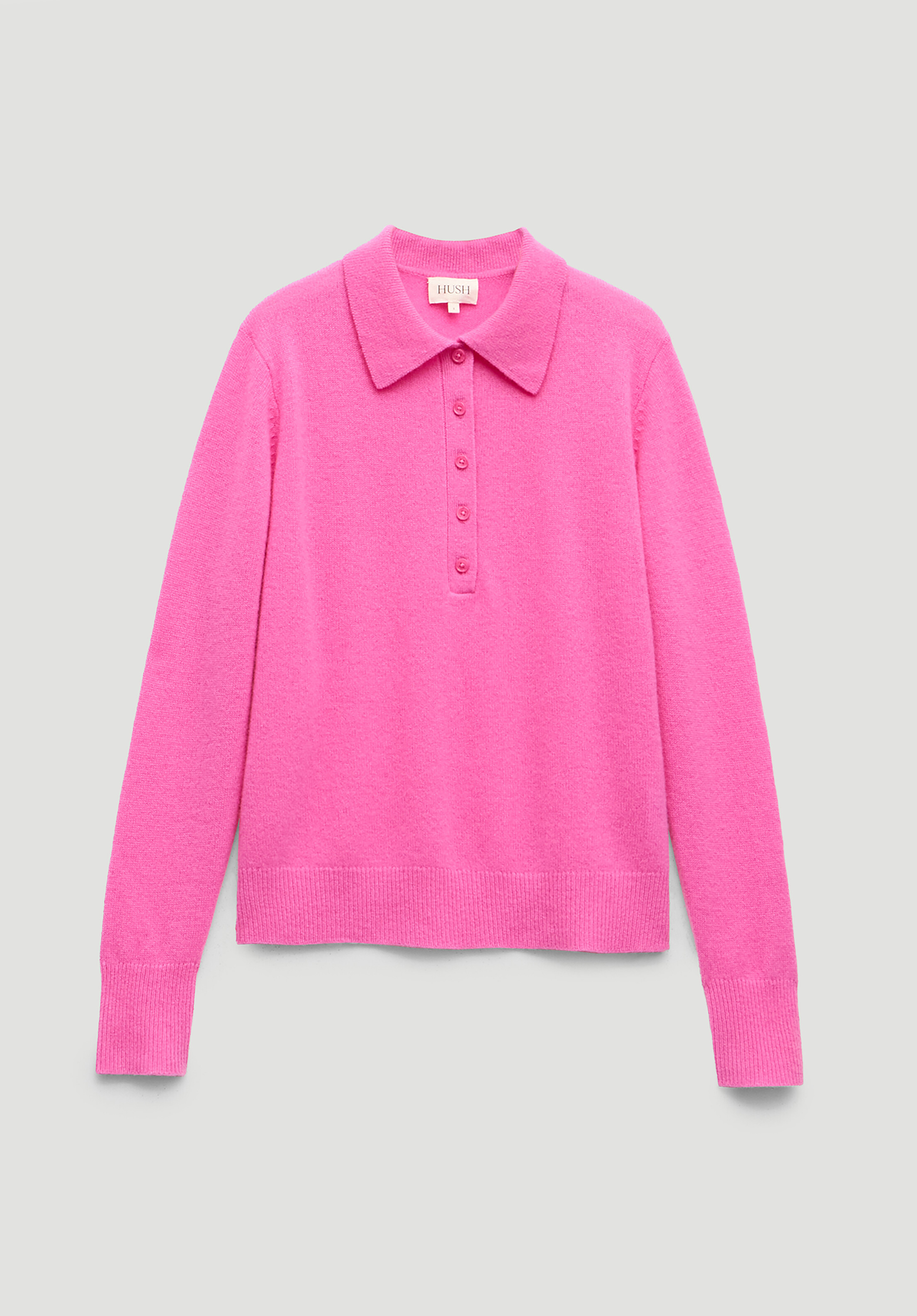 Clove Polo Cashmere Jumper | Hush UK