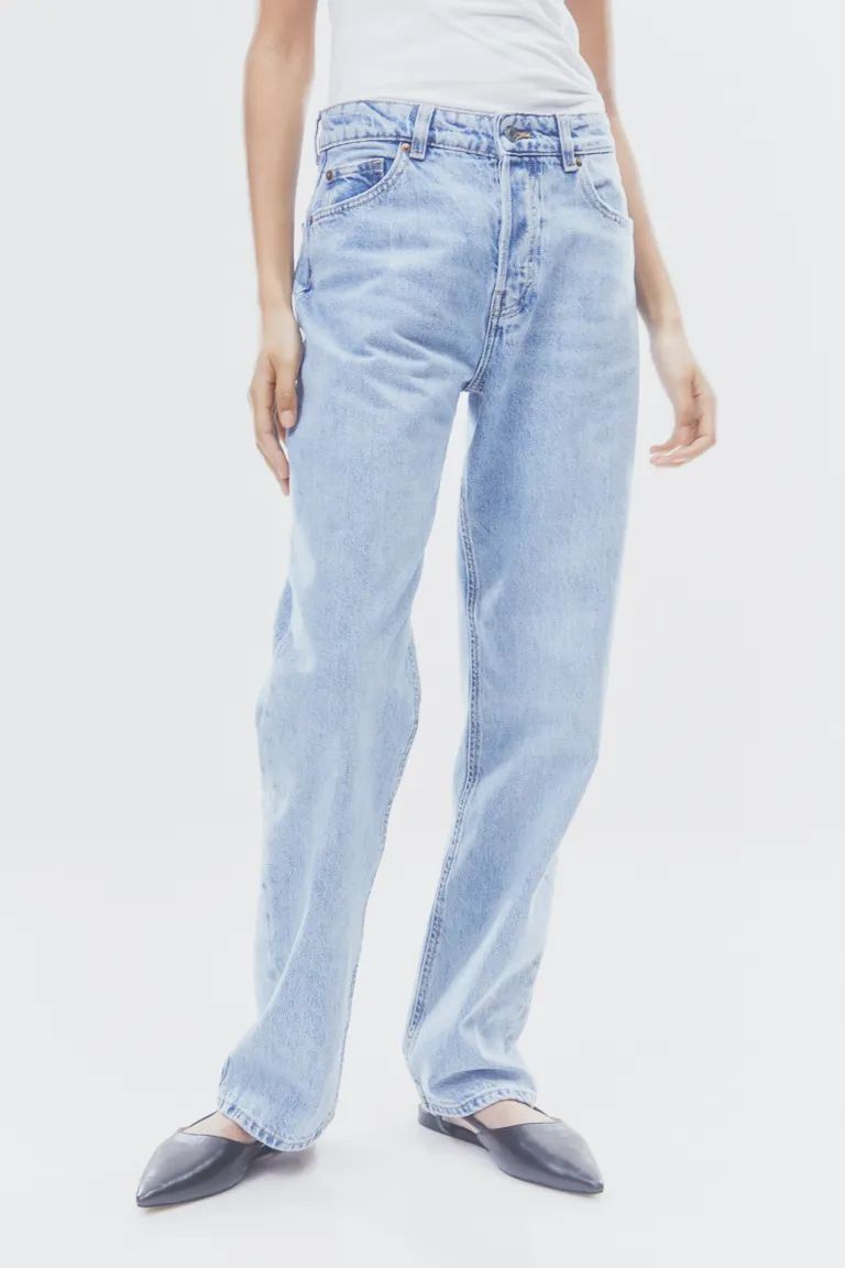 Straight High Jeans | H&M (US + CA)