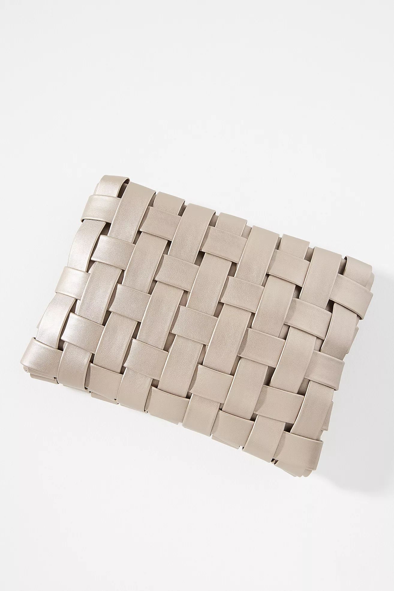 Lindy Woven Clutch | Anthropologie (US)