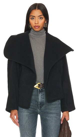 Mina Jacket in Black | Revolve Clothing (Global)