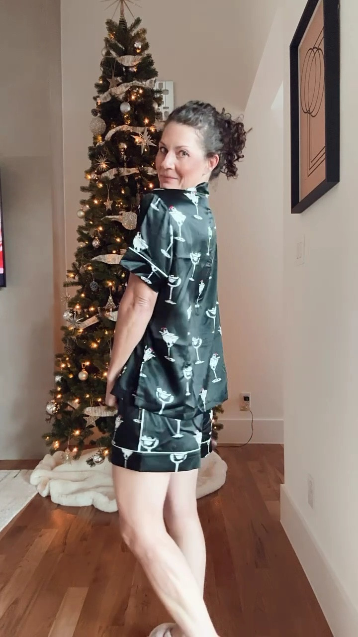 Feeling festive in my holiday PJs! 🎄✨ Nothing says cozy like snuggling up in fun jammies and getting into the holiday spirit. Hot cocoa, twinkling lights, and comfy vibes all around! Who’s with me? 🎅🦌 #HolidayVibes #PJGoals #CozySeason #FestiveFun

#LTKGiftGuide #LTKHoliday #LTKSeasonal