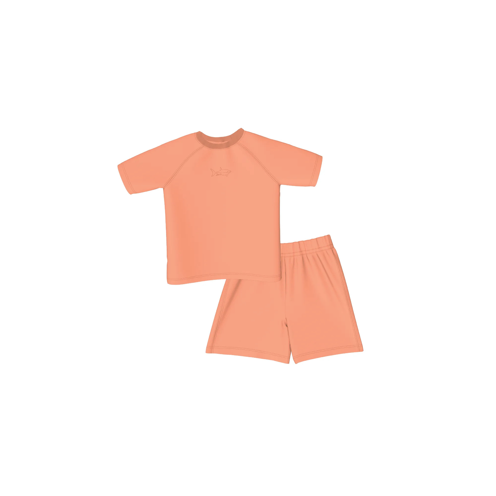 Wonder Nation Boys Short Sleeve French Terry Outfit Set, 2-Piece, Sizes 4-10 | Walmart (US)