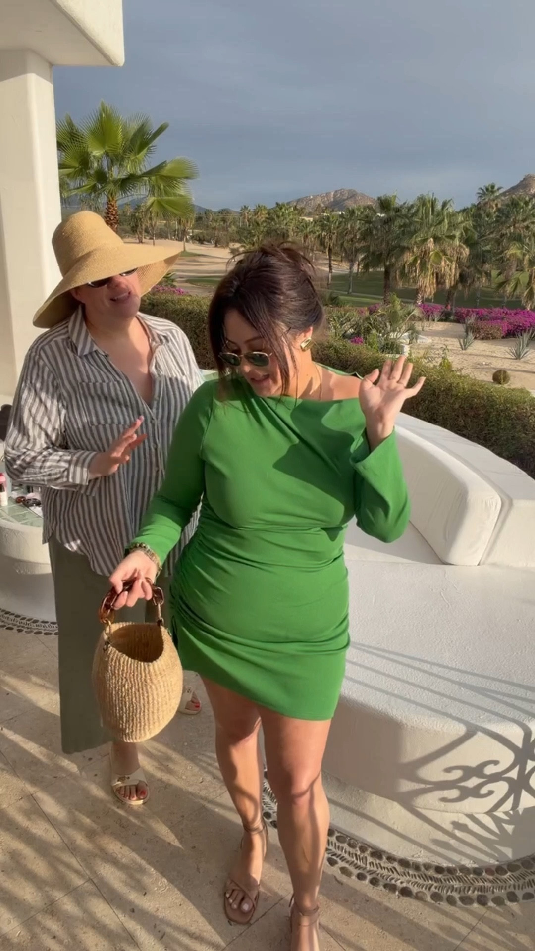 A tale of two sisters going to breakfast the last day of vacation. 

Sarah (first outfit). I LOVE a gauze shirt and this one from @Anthropologie is so good. Fits oversized but perfect for throwing into your vacation ba because I wore it everyday - as a coverup, for breakfast. So easy to throw on. Also loved the @Target pants. Kind of like a linen pants but much softer. I'm in my true size here, but they have a drawstring for adjusting. Hat is @Janessa Leone and worth the money if you have a big head. I can never wear cute hats and was able to because she makes hats up to size XL. 



#LTKMidsize #LTKPlusSize #LTKdayinmylife