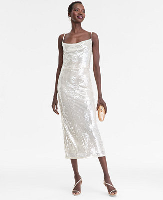 I.N.C. International Concepts Women's Sleeveless Sequin Dress, Macy's Exclusive - Macy's | Macy's