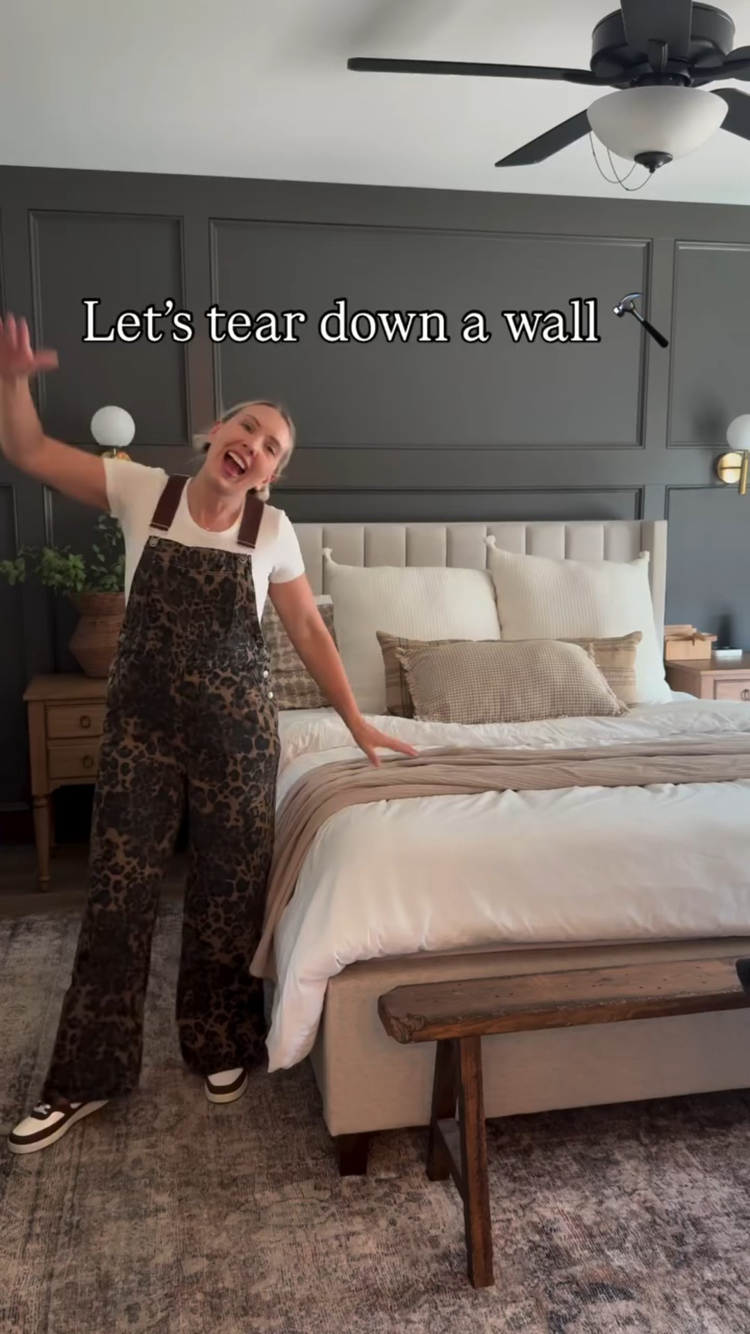 Should I cover or fix this? 😅🫣 #bedroommakeover #bedroomidea #beforeandafter #bedroominterior #bedroomideas #bedroomdesign