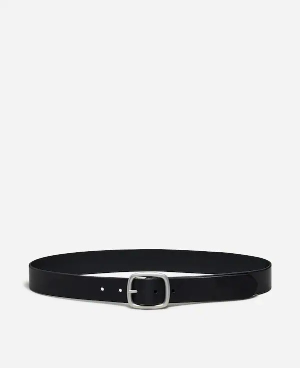 Leather Center-Bar Belt | Madewell