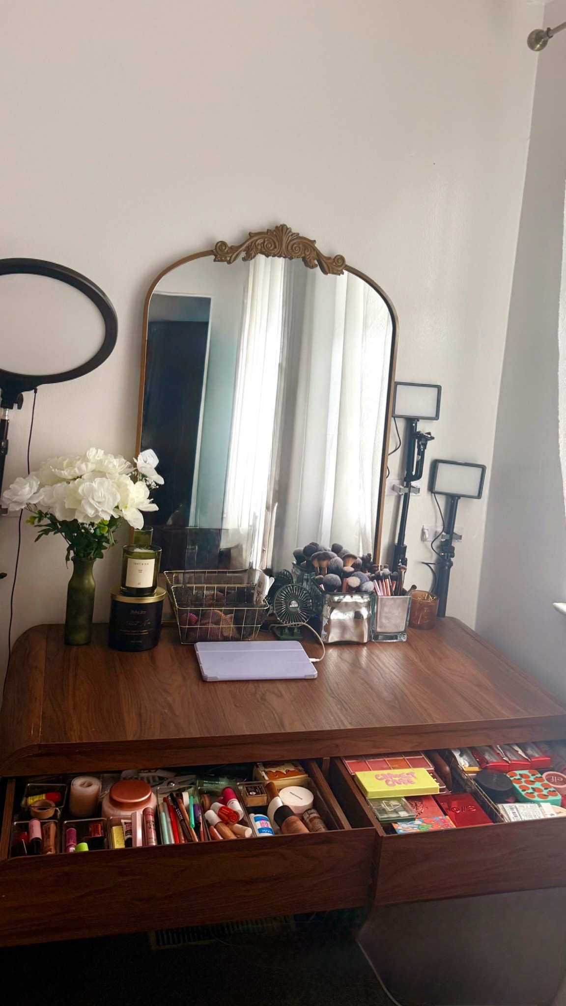 I added a new product and it’s not makeup. 

It’s the broom stick holders I used to hang my lights.

#LTKHome #LTKSaleAlert #LTKBeauty