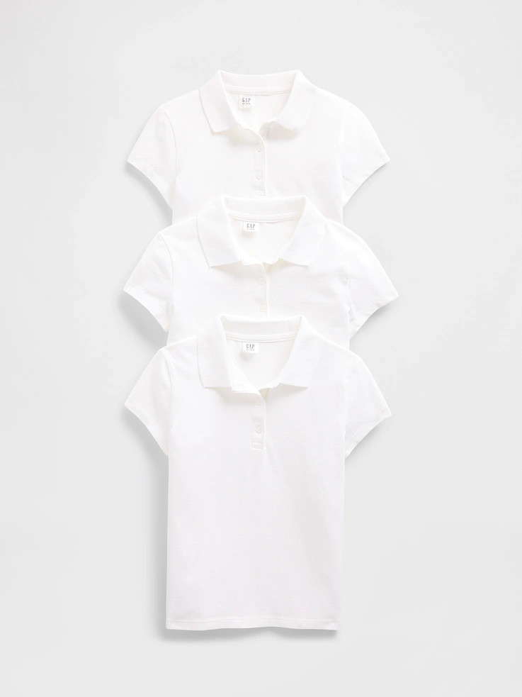 Kids Uniform Polo Shirt (3-Pack) | Gap (CA)